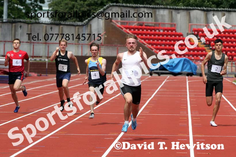 200 metres, 2021 Northumberland, Durham and Cleveland Schools. Photo: David T. Hewitson/Sports for All Pics